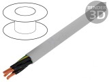 Cablu JZ-500-PUR 5G0,5mm2 neecranat gri