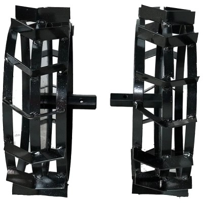 Set roti metalice motocultor 400x8, manicot 23 mm DKD foto