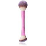 BrushArt Double Duty Blush &amp; Powder brush pensula pentru aplicare fard obraz fata-verso 1 buc