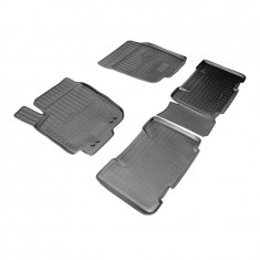 Set de 4 covorase cauciuc 3D stil tavita premium pentru Toyota RAV4 IV 2013-2018