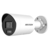 Camera IP 8MP ColorVu, Smart Hybrid Light, lentila 4mm, PoE, IR 40m, lumina alba 40m, microfon, difuzor - Hikvision DS-2CD2087G2H-LIU/SL(4MM)(EF) Safe