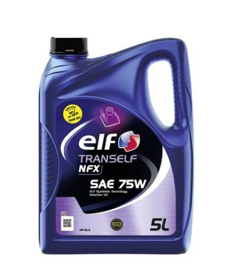 Olej Elf 75W Tranself Nfx 5L / Gl4 / Zast&amp;iuml;&amp;iquest;&amp;frac12;Puje Nfj I Nfp / Sx / Jxx / Tlx / Ndx / Ndk1 / Pxx / Dbx 237661 75W TRANSELF NFX 5L foto