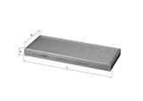 Filtru habitaclu MAHLE LA77