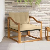 vidaXL Set de canapele de exterior Lemn solid de Acacia și Textilene 3436333