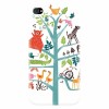 Husa silicon pentru Apple Iphone 4 / 4S, Tree