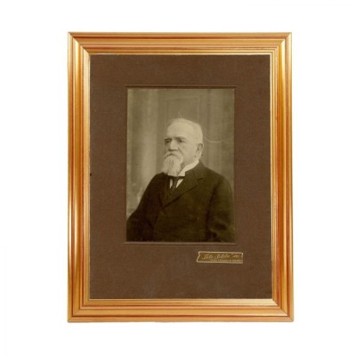 Titu Maiorescu, fotografie de cabinet, atelier Foto-&amp;bdquo;Elita&amp;rdquo; foto