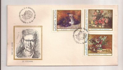 P5 Plic FDC-Prima zi a emisiunii- Stefan Luchian 1976 foto