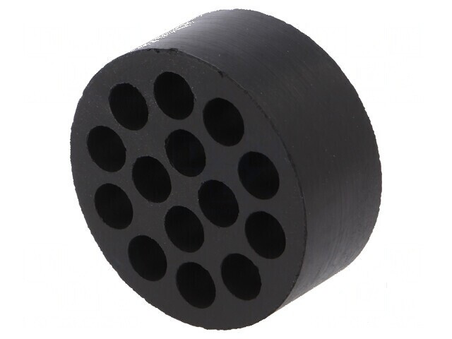 Insert presetupă 7mm M50 IP54 cauciuc NBR 14 orificii