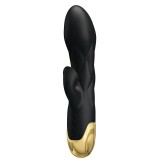 High Tech-Vibrator Re&icirc;ncărcabil de Lux Placat cu Aur 18K