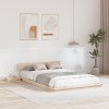 VidaXL Cadru de pat Maro 120 x 200 cm lemn 872401