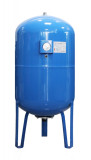 Vas expansiune pentru hidrofor Fornello 100 litri, vertical, cu picioare si manometru, culoare albastru, presiune maxima 10 bar, membrana EPDM