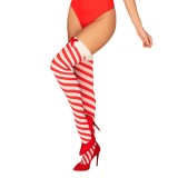 Dresuri Obsessive Kissmas , rosu/alb, S/M