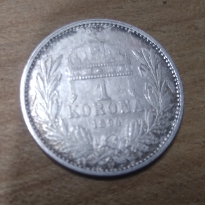 AUT AustroUngaria argint Ungaria 1 korona 1894
