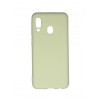 HUSA CAPAC SILICON MATT PREMIUM SAMSUNG A202 GALAXY A20E, VERDE DESCHIS