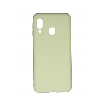 HUSA CAPAC SILICON MATT PREMIUM SAMSUNG A202 GALAXY A20E, VERDE DESCHIS foto
