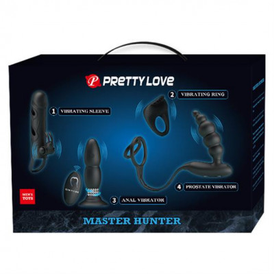 Set Master Hunter pentru Barbati Silicon Negru foto