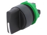 Comutator Rotativ 22mm Pozitie 2 Negru