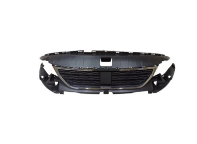 Grila radiator Peugeot Rifter, 06.2018-, model: Rifter, montare fata, negru, RapidAuto foto