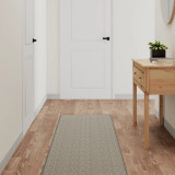 vidaXL Covor traversă aspect sisal, gri taupe, 50x150 cm