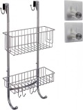 Raft pentru baie Smartpeas, otel inoxidabil, argintiu, 30 x 59,3 x 18,9 cm