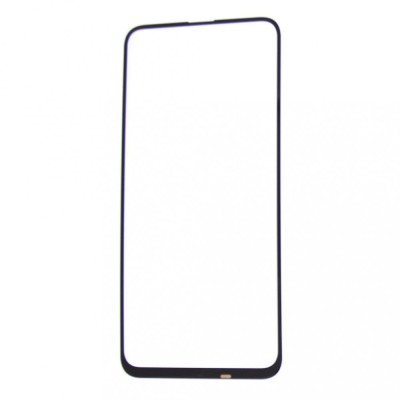 Geam Sticla + OCA Huawei P Smart Z, Y9 Prime (2019), Negru foto