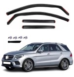 Cumpara ieftin Set de 4 Paravanturi auto pentru geamuri fata si spate Mercedes M-Class GLE (W166) 4 usi 2011-2018