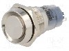 Intrerupator anti-vandalism, ON-ON, &Oslash;16mm, ONPOW - LAS2GQC-11Z/S/FP