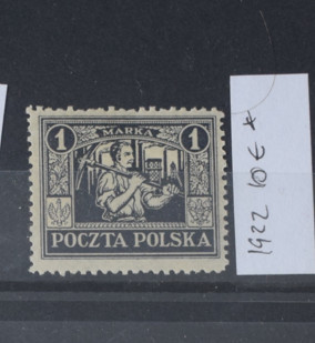 TS23 - Timbre serie Polonia - 1922 * nestampilat foto