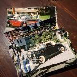 Lot 41 de fotografii cu modele de mașini retro