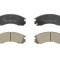 Set placute frana,frana disc MITSUBISHI PAJERO II Canvas Top (V2_W, V4_W) (1990 - 2000) KROTTENDORF KRO1126
