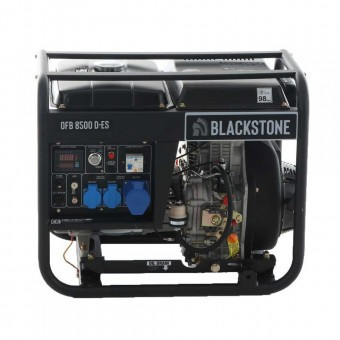 Generator Diesel Blackstone OFB 8500 D-ES, putere 6.3 kW, Monofazat, AVR, Pornire electrica