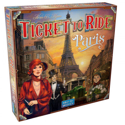 Joc de societate Ticket to Ride Paris, limba engleza foto