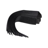 Banda velcro 150mm, 10 buc, negru Vorel 73850