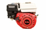 Motor pe benzina 4 timpi, 6,5Cp, ax cu pana orizontal 20mm, Micul Fermier, GF-0163