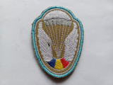 Emblema militara brodata-Parasutist