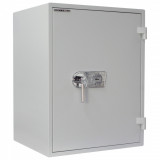 Seif certificat antiefractie antifoc OpalFire OPD85 cheie 840x650x550mm EN1143/EN1 30P gri deschis, Rottner Security