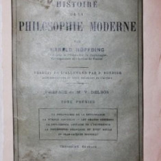 HISTOIRE DE LA PHILOSOPHIE MODERNE