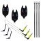 Set 3 senzori acustici cu 3 tije si 3 swinger