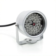 Lampa 48 LED pentru camera supraveghere, infrarosu, 12V foto