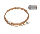 Conducta frana cupru cu niplu WP-142 diametru 4,75 mm, filet exterior plin, Grosime perete 0,9 mm, filet M10x1/M10x1, lungime 2500 mm