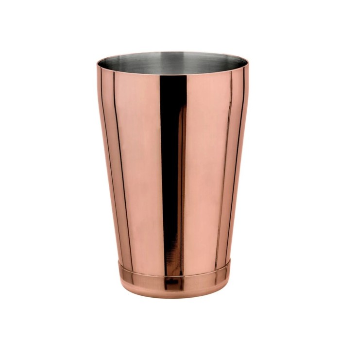 Cocktail Shaker TIN TIN Speed - (18oz): Edelstahl 304 in Kupfer-Optik - F&uuml;r professionelle Cocktails &amp; stilvolles Barkeeping