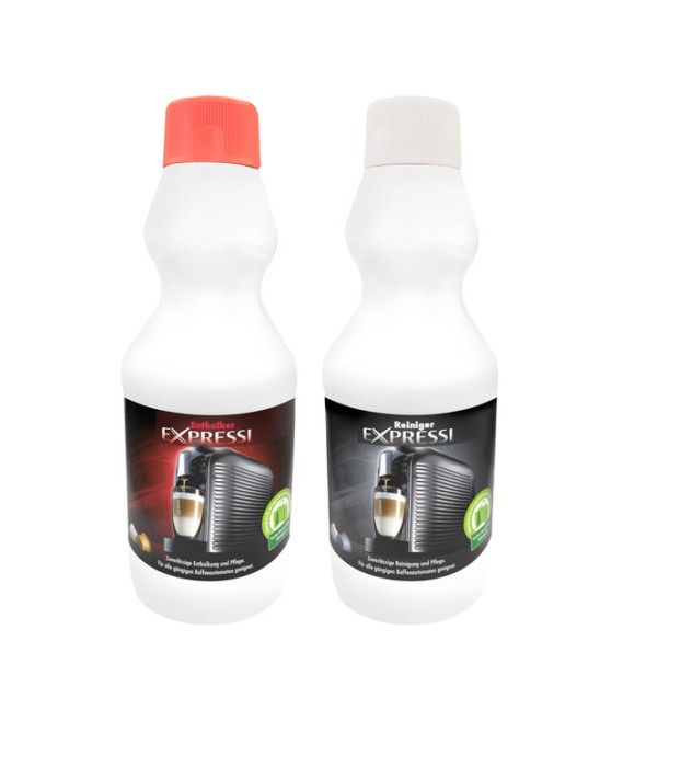 Set 2 sticle ingrijire aparat cafea curatator + detertrant