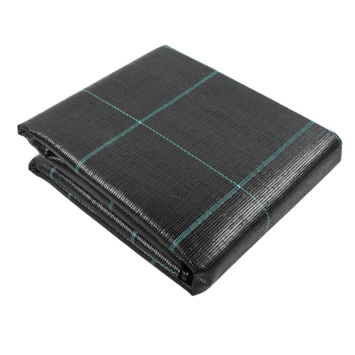 Plasa antiburuieni, Agrojutex, textil, negru, 2 x 5 m