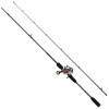 Combo Abu Garcia Revo X3 Casting 662m, 10-35g, 1.98m, 2seg