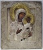 Maica Domnului cu Pruncul, Iverskaya, Icoana Ruseasca, cca. 1900