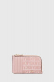 Dkny portofel femei, culoarea roz, R4112C94