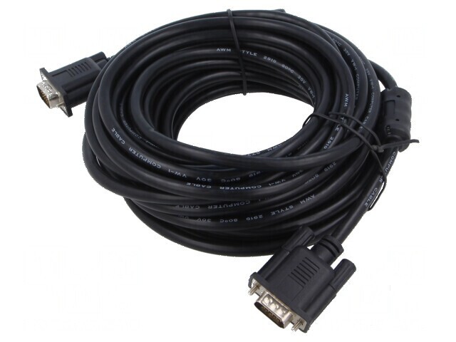 Cablu D-Sub 15pin HD 10m negru