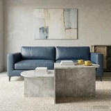 vidaXL Masă de cafea Gri Beton 100 x 50 x 40 cm Lemn prelucrat 8001049