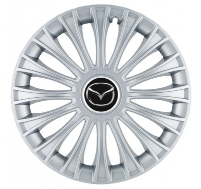 Set 4 Capace Roti, potrivite jantelor de R14, pentru Mazda, model dino cromat foto
