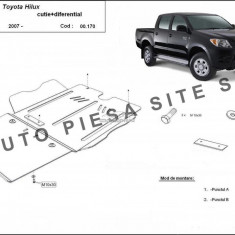 Scut metalic cutie + diferential Toyota Hilux fabricata incepand cu 2007 APS-00,170